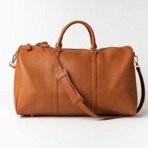 New Without Tags Vegan Leather Weekender Bags (3)
